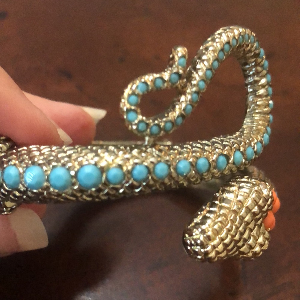 Serpent Bangle Bracelet - image 6